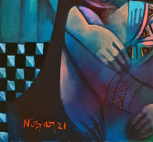 Charger l'image dans la galerie, AL HATTAB Nizar - Holland is a city of peace (tableau, Huile / Toile), signature