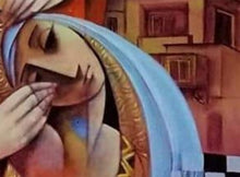 Charger l'image dans la galerie, AL HATTAB Nizar - I miss you (tableau, Huile / Toile), signature