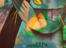 Charger l'image dans la galerie, AL HATTAB Nizar - Olive branch (tableau, Huile / Toile), signature