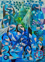 Charger l'image dans la galerie, AL HATTAB Nizar - Le sacré coeur (tableau, Huile / Toile)