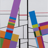 ATZORI Jean-Claude - Accords et Suspensions - Étude 4 (Acrylique / Toile) - ART ET MISS