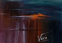 Charger l'image dans la galerie, Nathaly VERA - Reflets d'automne (tableau, Acrylique / toile), signature