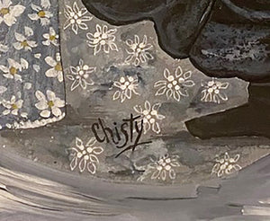 Peinture de CHRISTY - Nihon-Buyö, signature