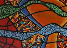 Charger l&#39;image dans la galerie, TOUSSAINT - Bombay (tableau, Acrylique / Toile), détail