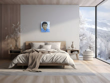 Charger l'image dans la galerie, Alain Delon - tableau Acrylique sur toile de Paola LANZI, mise en situation