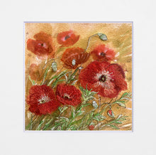 Charger l&#39;image dans la galerie, DUNBAR Ann - Scarlet  poppies,  sous passe-partout