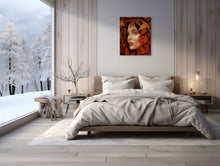 Charger l'image dans la galerie, FEITUSSI Bruno - Eclat d'automne, tableau, Huile sur toile, mise en situation