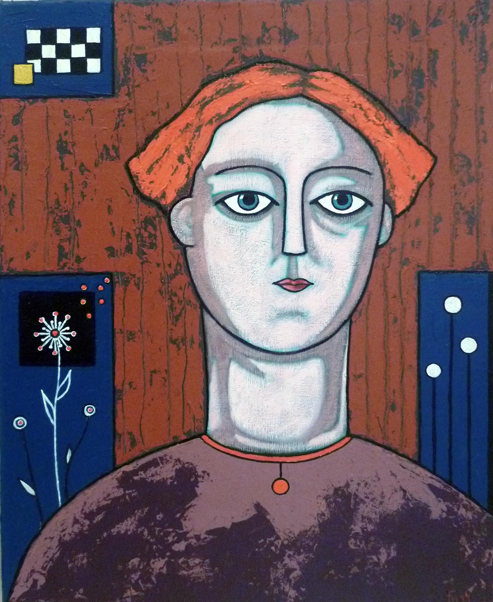 FANG Marie  - Rêve bleu orange