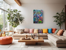 Charger l'image dans la galerie, AL HATTAB Nizar - Holland is a city of peace (tableau, Huile / Toile), mise en situaion