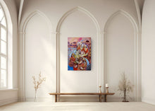 Charger l'image dans la galerie, AL HATTAB Nizar - I miss you (tableau, Huile / Toile) mise en situation