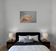 Charger l'image dans la galerie, FEITUSSI Bruno - Je te donne, tableau, Huile sur toile, mise en situaion