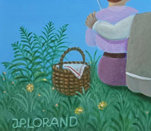 Charger l'image dans la galerie, LORAND Jean-Pierre  : Au fil de l'eau , Tableau, signature