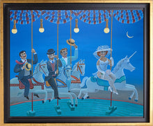 Charger l'image dans la galerie, LORAND Jean-Pierre  : Les prétendants , Tableau encadré