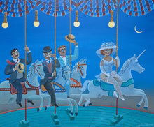 Charger l'image dans la galerie, LORAND Jean-Pierre  : Les prétendants , Tableau