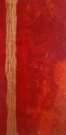 MAZUREK Véro : Empire 1 (Tableau, mixte sur toile )