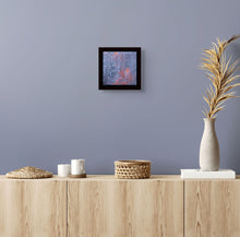 Charger l'image dans la galerie, MAZUREK Véro : 25-05, Tableau, technique mixte texturée sur toile, mise en situation avec proposition de cadre