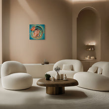 Charger l'image dans la galerie, COCCINA Claudia : Tachycardie, Tableau acrylique sur toile, mise en situation