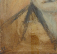 Charger l'image dans la galerie, Trintignant, tableau de Paola Lanzi, signture