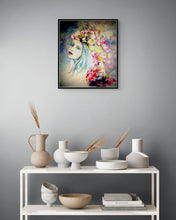 Charger l'image dans la galerie, BEALAFF-GIROTTO Béa - Une larme d'amour (tableau, Acrylique / toile), mise en situation