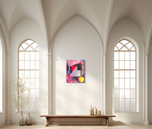 Charger l'image dans la galerie, DARDEAU Monique - Voyage cosmique, tableau abstrait, mise en situation