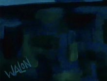 Charger l'image dans la galerie, Isabelle et moi, - signature du tableau de Marine Walon 