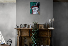 Charger l'image dans la galerie, COCCINA Claudia : Yeux ouverts, yeux fermés, Tableau acrylique sur toile, mise en situation