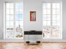 Charger l'image dans la galerie, GUERRY Christiane - You and me 2 (tableau, Acrylique / toile), mise en situation