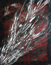 Charger l&#39;image dans la galerie, Rupp - Déflagration #2 (tableau, Bombe aérosol, encre de chine / toile) - ART ET MISS