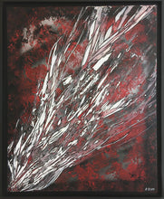 Charger l&#39;image dans la galerie, Rupp - Déflagration #2 (tableau, Bombe aérosol, encre de chine / toile) - ART ET MISS