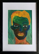 ALLIAUME Gilles - Katia (tableau, Acrylique / papier) - ART ET MISS