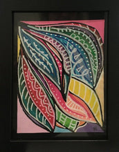 Charger l&#39;image dans la galerie, ALLIAUME Gilles - Leaves of wonder (tableau, Acrylique et posca / papier) - ART ET MISS