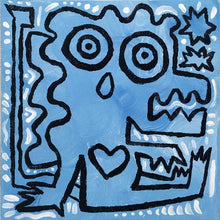 Charger l&#39;image dans la galerie, ALLIAUME Gilles - Série &quot;Monsters vacarme&quot; Raffut (tableau, Acrylique/canvas) - ART ET MISS
