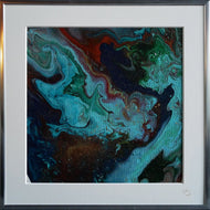 BILLMANN Laurence - 20°20’54’’S - 57°33’8’’O (tableau, acrylique / carton entoilé) - ART ET MISS