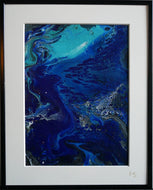BILLMANN Laurence - 33°32’32’’N - 117°46’59’’O (tableau, acrylique / carton entoilé) - ART ET MISS