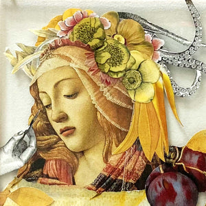BLONDEL Sidonie - Botticelli (Collage/verre) - ART ET MISS