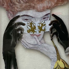 Charger l&#39;image dans la galerie, BLONDEL Sidonie - Masquée (Collage/verre) - ART ET MISS