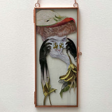 Charger l&#39;image dans la galerie, BLONDEL Sidonie - Masquée (Collage/verre) - ART ET MISS
