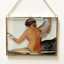 Charger l&#39;image dans la galerie, BLONDEL Sidonie - Nu de dos (Collage/verre) - ART ET MISS
