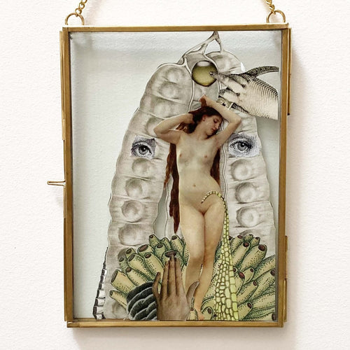 BLONDEL Sidonie - Venus (Collage/verre) - ART ET MISS
