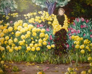 CARDOSO Peggy - Mon habit de jardin (tableau, Acrylique / toile) - ART ET MISS