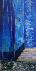CHESCA - Chapeau de Beuys II (tableau, huile et collages / toile) - ART ET MISS