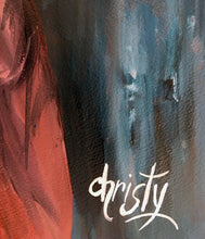 Charger l&#39;image dans la galerie, CHRISTY - Dans l&#39;ombre (tableau, encre et aquarelle / papier) - ART ET MISS