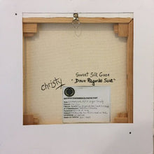 Charger l&#39;image dans la galerie, CHRISTY - Doux regard de soie (tableau, encre et aquarelle / papier) - ART ET MISS