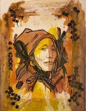 Charger l&#39;image dans la galerie, CHRISTY - Le sage (tableau, encre et aquarelle / papier) - ART ET MISS