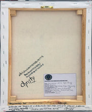 Charger l&#39;image dans la galerie, CHRISTY - Passionnément rouge (tableau, encre et aquarelle / papier marouflé sur toile) - ART ET MISS