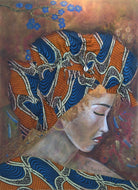 COCCINA Claudia : Diversité (Tableau, Acrylique et tissu sur toile) - ART ET MISS
