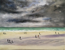 Charger l&#39;image dans la galerie, COLOMÈS Didier - Ciel d&#39;orage à Cabourg (tableau, Huile / toile) - ART ET MISS