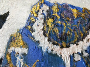COLOMÈS Didier - Toréador bleu (tableau, huile / toile) - ART ET MISS