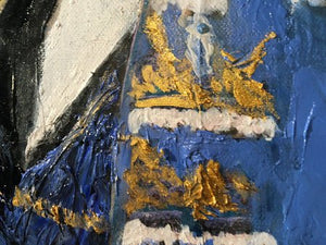 COLOMÈS Didier - Toréador bleu (tableau, huile / toile) - ART ET MISS