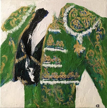 Charger l&#39;image dans la galerie, COLOMÈS Didier - Toréador vert (tableau, huile / toile) - ART ET MISS